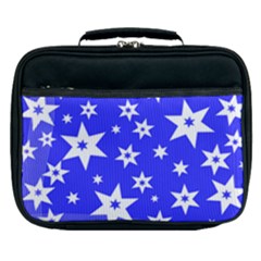 Star Background Pattern Advent Lunch Bag