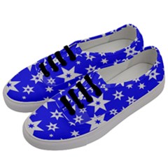 Star Background Pattern Advent Men s Classic Low Top Sneakers by HermanTelo