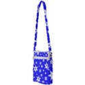 Star Background Pattern Advent Multi Function Travel Bag View2