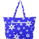 Star Background Pattern Advent Simple Shoulder Bag View3