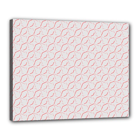 Wallpaper Abstract Pattern Graphic Canvas 20  X 16  (stretched)