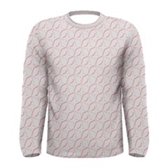 Wallpaper Abstract Pattern Graphic Men s Long Sleeve Tee