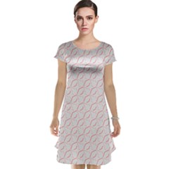 Wallpaper Abstract Pattern Graphic Cap Sleeve Nightdress