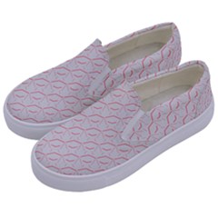 Wallpaper Abstract Pattern Graphic Kids  Canvas Slip Ons