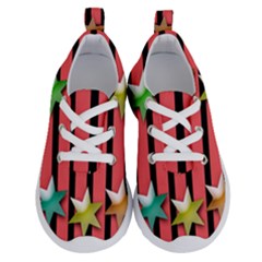 Star Christmas Greeting Running Shoes by HermanTelo