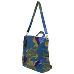 Map Geography World Crossbody Backpack