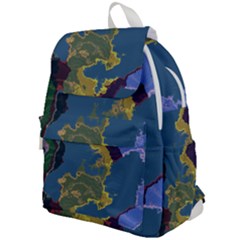 Map Geography World Top Flap Backpack