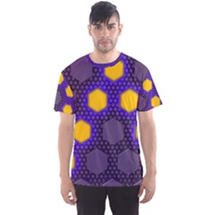 Communication Network Digital Men s Sports Mesh Tee