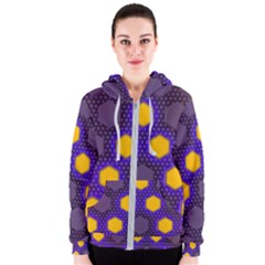 Communication Network Digital Women s Zipper Hoodie