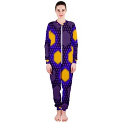 Communication Network Digital Onepiece Jumpsuit (ladies)  by HermanTelo