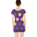 Communication Network Digital Short Sleeve Bodycon Dress View2