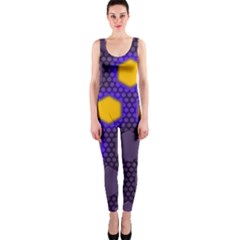 Communication Network Digital One Piece Catsuit