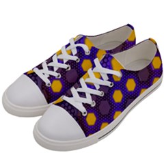 Communication Network Digital Women s Low Top Canvas Sneakers by HermanTelo