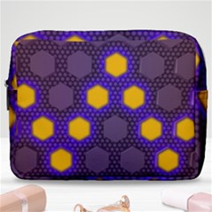 Communication Network Digital Make Up Pouch (large)