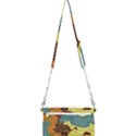 Map Geography World Yellow Mini Crossbody Handbag View2