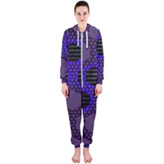 Networking Communication Technology Hooded Jumpsuit (ladies) 