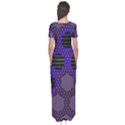 Networking Communication Technology Short Sleeve Maxi Dress View2