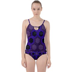 Networking Communication Technology Cut Out Top Tankini Set