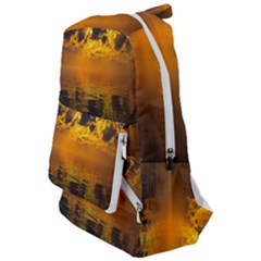 Sunset Reflection Birds Clouds Sky Travelers  Backpack