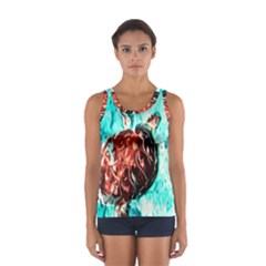 Tortoise Marine Animal Shell Sea Sport Tank Top 