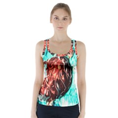 Tortoise Marine Animal Shell Sea Racer Back Sports Top