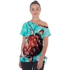 Tortoise Marine Animal Shell Sea Tie-up Tee