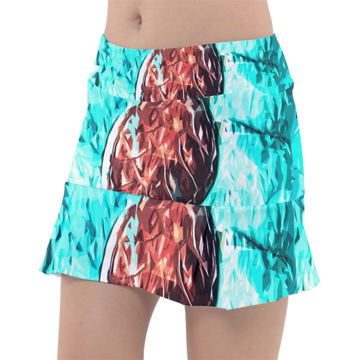 Tortoise Marine Animal Shell Sea Tennis Skirt