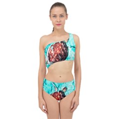 Tortoise Marine Animal Shell Sea Spliced Up Two Piece Swimsuit by HermanTelo