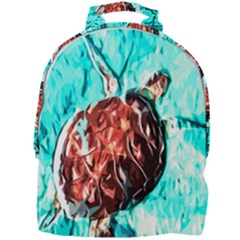 Tortoise Marine Animal Shell Sea Mini Full Print Backpack by HermanTelo