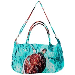 Tortoise Marine Animal Shell Sea Removal Strap Handbag by HermanTelo