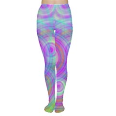 Circle Colorful Pattern Background Tights