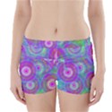 Circle Colorful Pattern Background Boyleg Bikini Wrap Bottoms View1