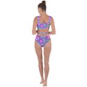 Circle Colorful Pattern Background Bandaged Up Bikini Set  View2