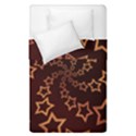 Gold Stars Spiral Chic Duvet Cover Double Side (Single Size) View1