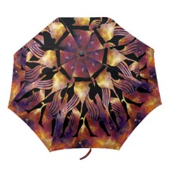 Zodiac Horoscope Astrology Folding Umbrellas by HermanTelo