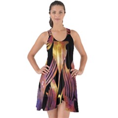 Zodiac Horoscope Astrology Show Some Back Chiffon Dress