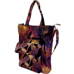 Zodiac Horoscope Astrology Shoulder Tote Bag