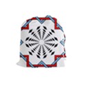 Star Illusion Mandala Drawstring Pouch (Large) View1