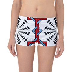 Star Illusion Mandala Reversible Boyleg Bikini Bottoms