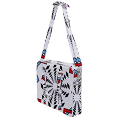 Star Illusion Mandala Cross Body Office Bag