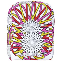 Sun Abstract Mandala Full Print Backpack