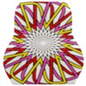 Sun Abstract Mandala Car Seat Back Cushion  View1