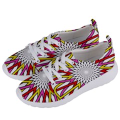 Sun Abstract Mandala Women s Lightweight Sports Shoes by HermanTelo