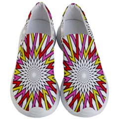 Sun Abstract Mandala Women s Lightweight Slip Ons by HermanTelo