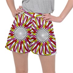 Sun Abstract Mandala Ripstop Shorts by HermanTelo