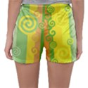 Ring Kringel Background Abstract Yellow Sleepwear Shorts View2