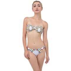 Wheel Complex Symbol Mandala Classic Bandeau Bikini Set