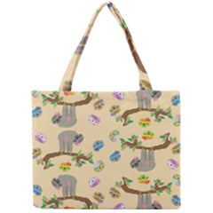 Sloth Neutral Color Cute Cartoon Mini Tote Bag by HermanTelo