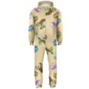 Sloth Neutral Color Cute Cartoon Hooded Jumpsuit (Men)  View1