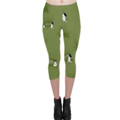 Sheep Lambs Capri Leggings 